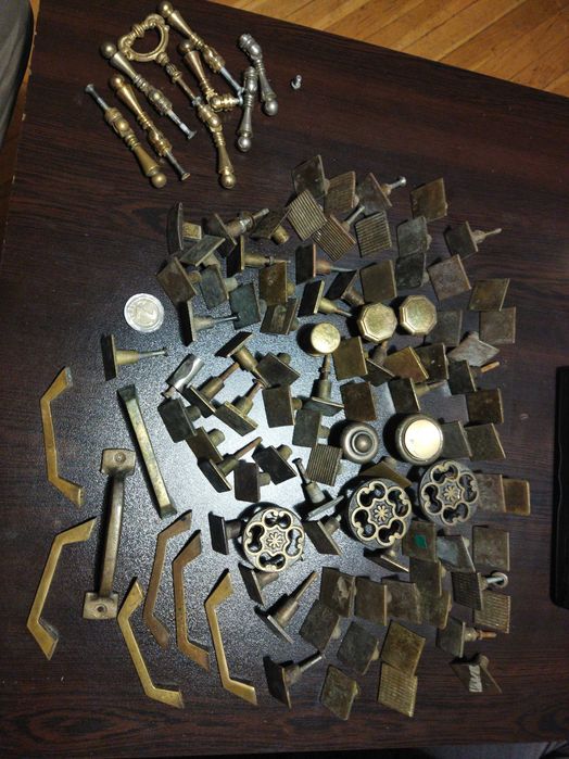 Бронзови месингови дръжки