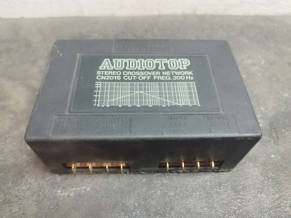 Filtru audio crossover 4 canale