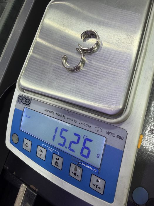 C de Cartier din aur de 18 K ,marime minim 13/53