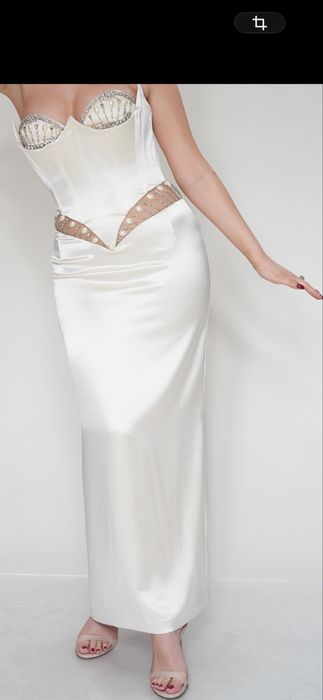 Rochie crem Cristina Savulescu Champagne