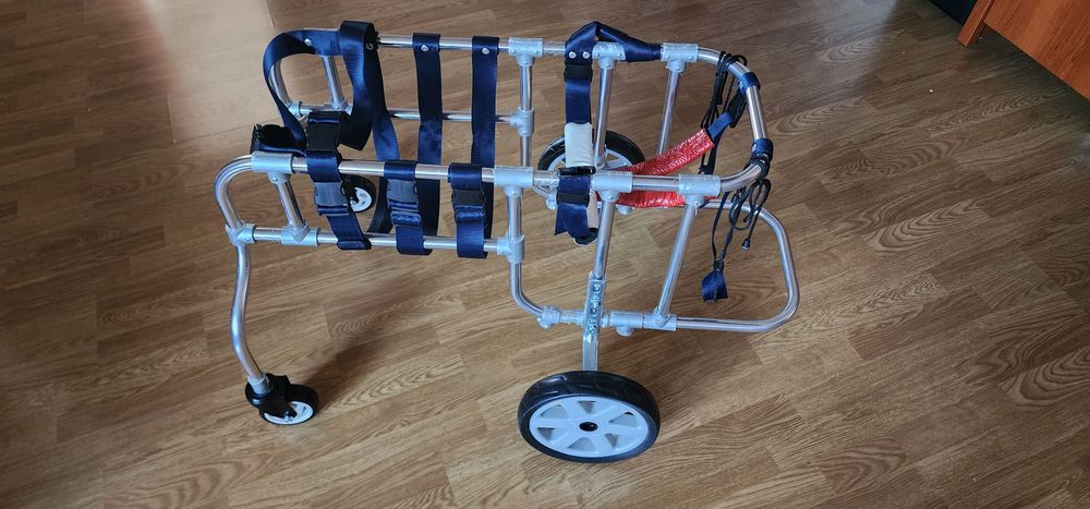 Cărucior ortopedic pentru câini de talie medie labrador, retriever...