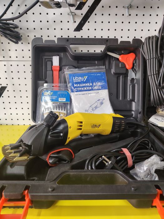 Ubay birentidan qo'y junini oladigan mashinka rassiya uchun ishlab chi