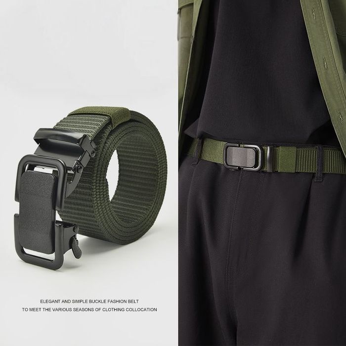 Ремень брендовый чёрный, хаки