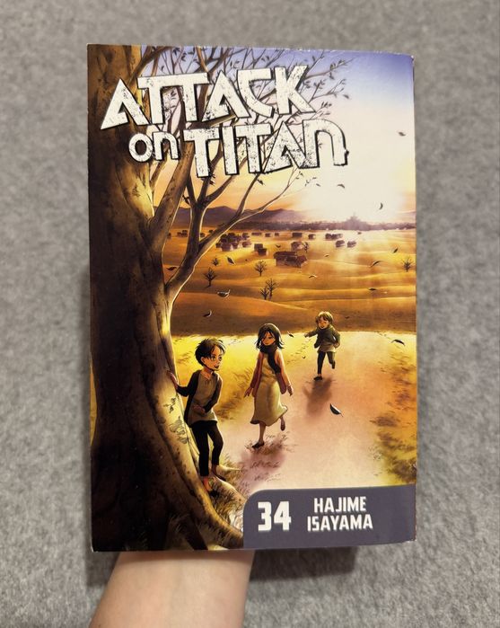 Manga Attack on Titan vol 34