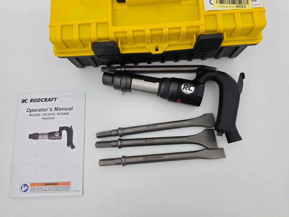 Rodcraft RC5310 Ciocan pneumatic + accesorii 3000 lovituri pe minut, cursa 50mm