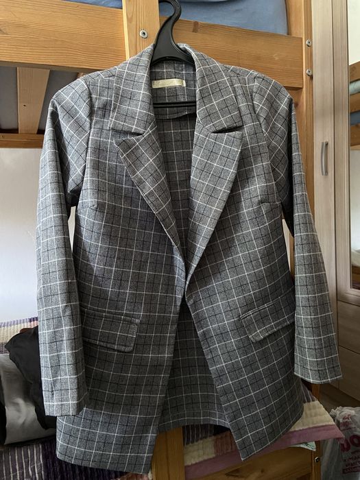 Пиджак. Серого цвета. Размер S