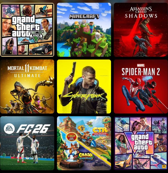 Установка игр на PS4/PS5 удаленно | Быстро, удобно, надежно, звони