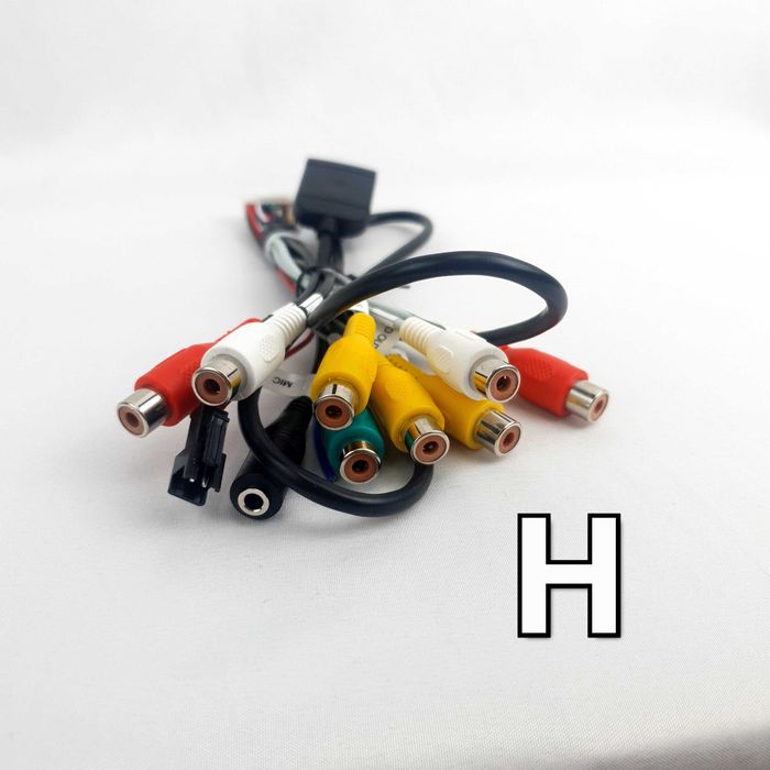 Intrare SIM–Adaptor cu 20 de Pini–Cablu Navigatie Android AUTO–RCA–SUB