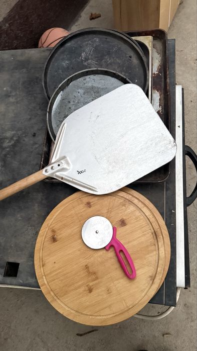 Пицца печка в подарок доска, лопатка, лист