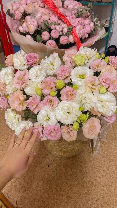 цветы в корзинееееееее