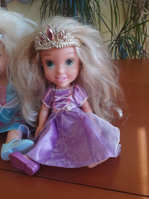3 големи кукли - Пепеляшка, Рапунцел и порцеланова