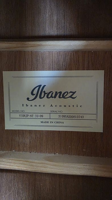Chitara acustica Ibanez v50njp-nt