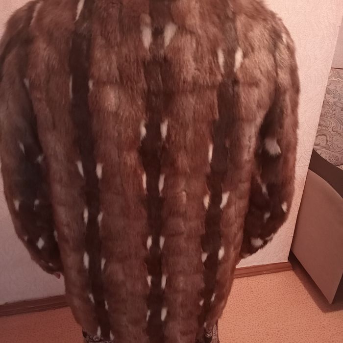 Полушубок б/у мех