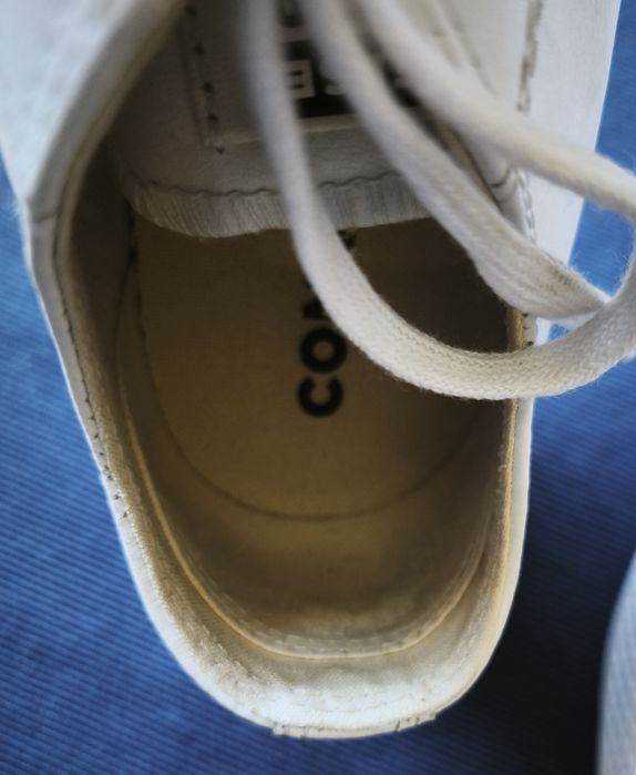 Кожени кецове Converse Chuck Taylor All Star Lift с равна платформа размер 39
