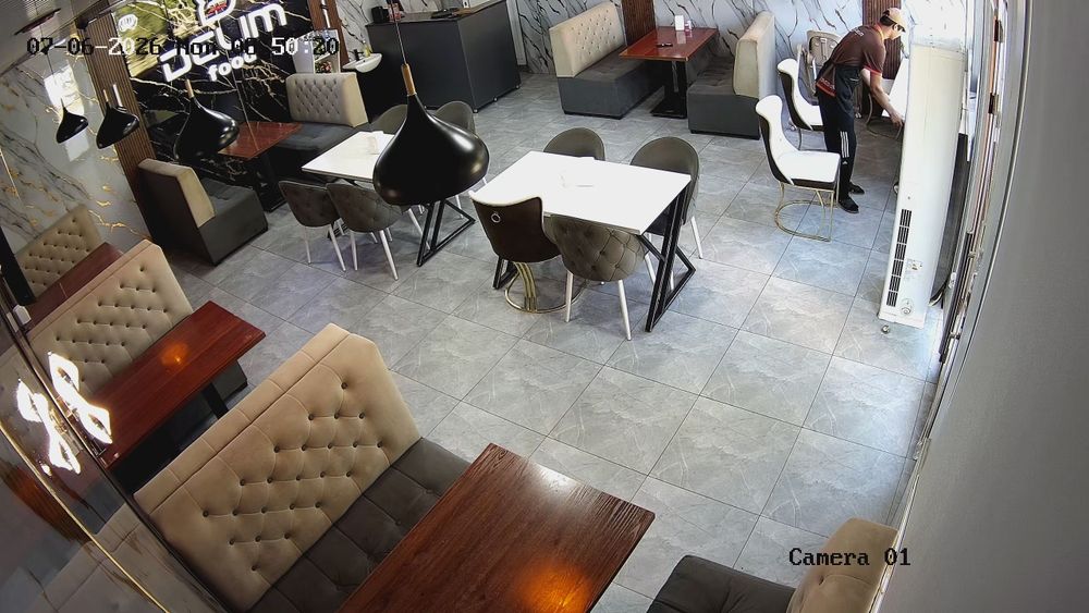 Kafe va restoranlar uchun 5 juft yumshoq mebel va 8 ta yumshoq stul