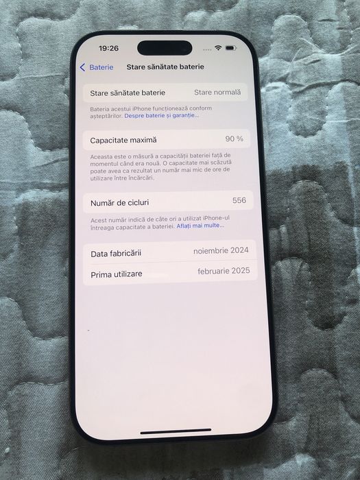 Iphone 16 pro/90% baterie