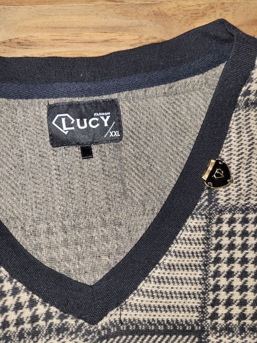 Страхотна блуза на Lucy в кафяв цвят