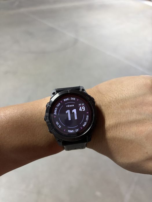 Продам garmin fenix 7 solar sapphir