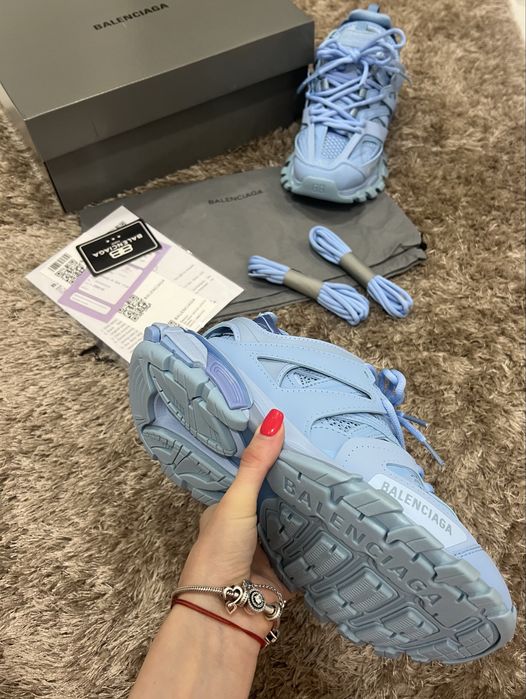 Balenciaga Track - Син / Бебешко Синьо