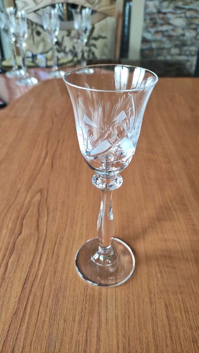 Комплект от 5 бр. кристални чаши за аперитив