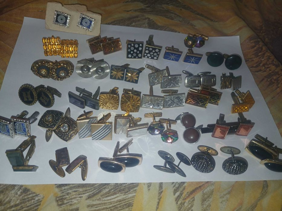 Запонки СССР мужские