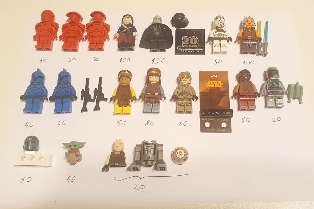 LEGO CMF, Star Wars figurine