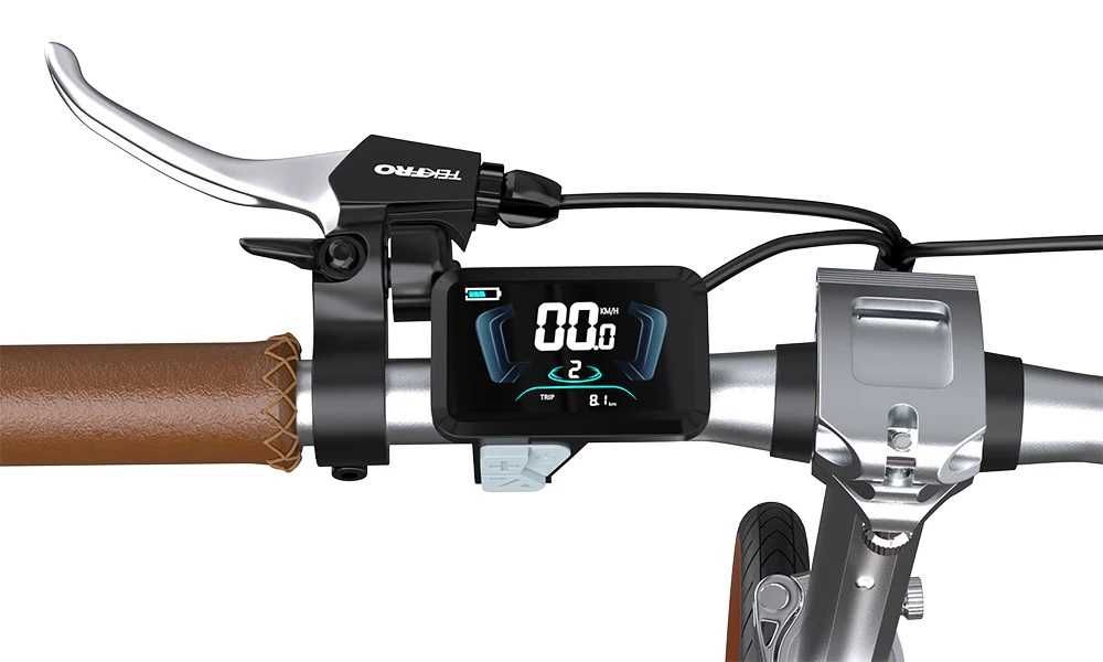 Сгъваемо електрическо колело OneSport OT02 250W 36V 5.2Ah, Утра леко