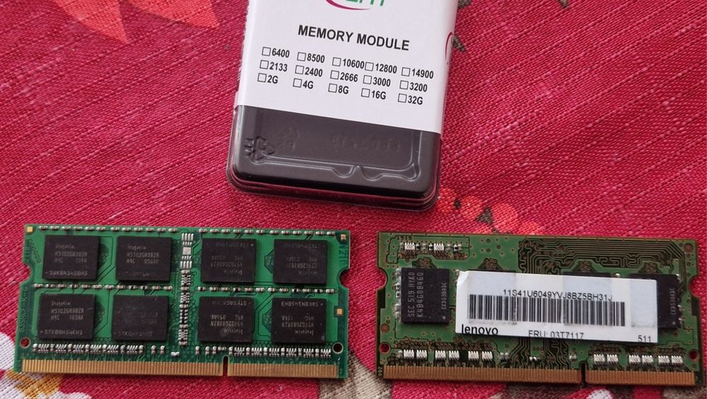 Memorie  ram 4gb samsung 1600mhz