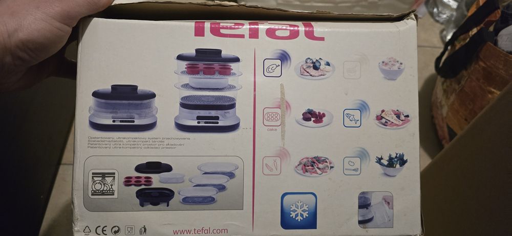 Aparat gatit abur steam tefal