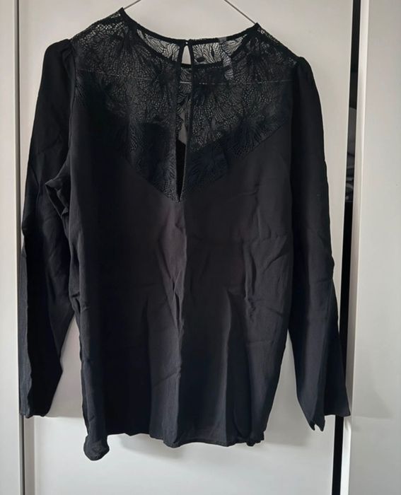 Bluză Mango, damă, neagra, mărimea M, nouă