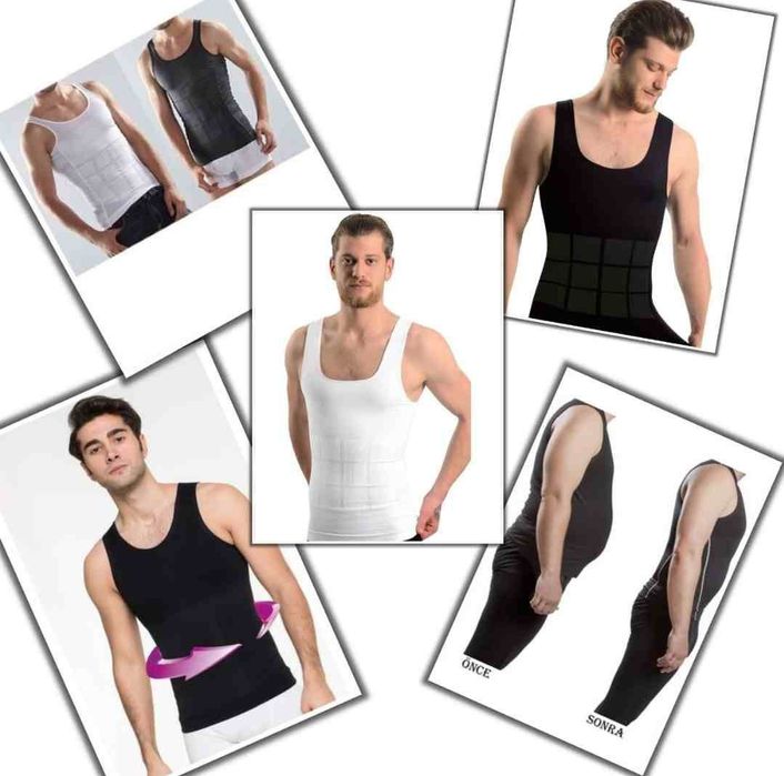 Корректирующий утягивающий мужской майка Form Time Турция