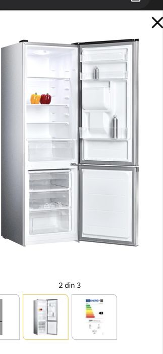 Vand combina frigorifica nefolosita  dimensiuni L 55 x A 58,6 x h 178