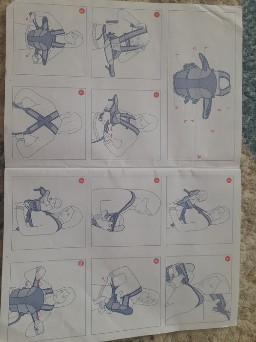 Кенгуру рюкзак для новорождённого.