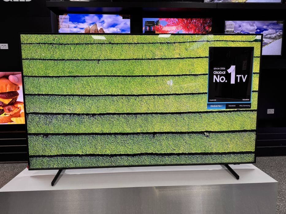 Телевизор Samsung UE-75DU8000 75" (Новинка 2024) + акция