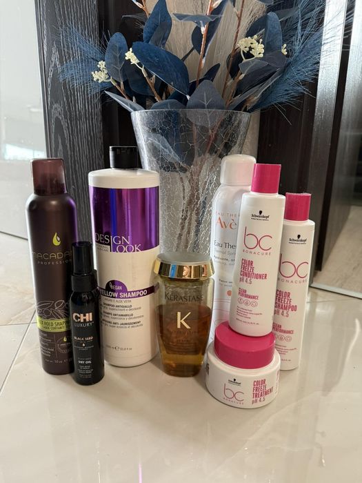 Шампоан за руса коса , schwarzkopf маска балсам , kerastase , лак