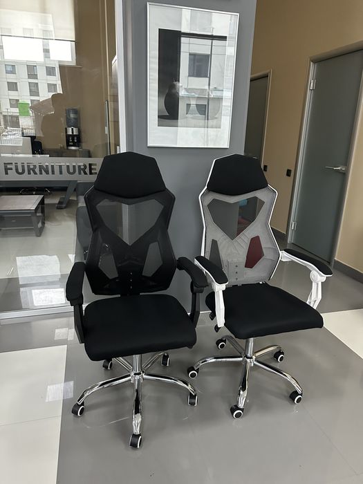 Кресло 818 офисное ( белый )