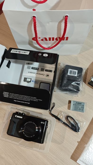 Модный фотоаппарат Canon G7x mark2