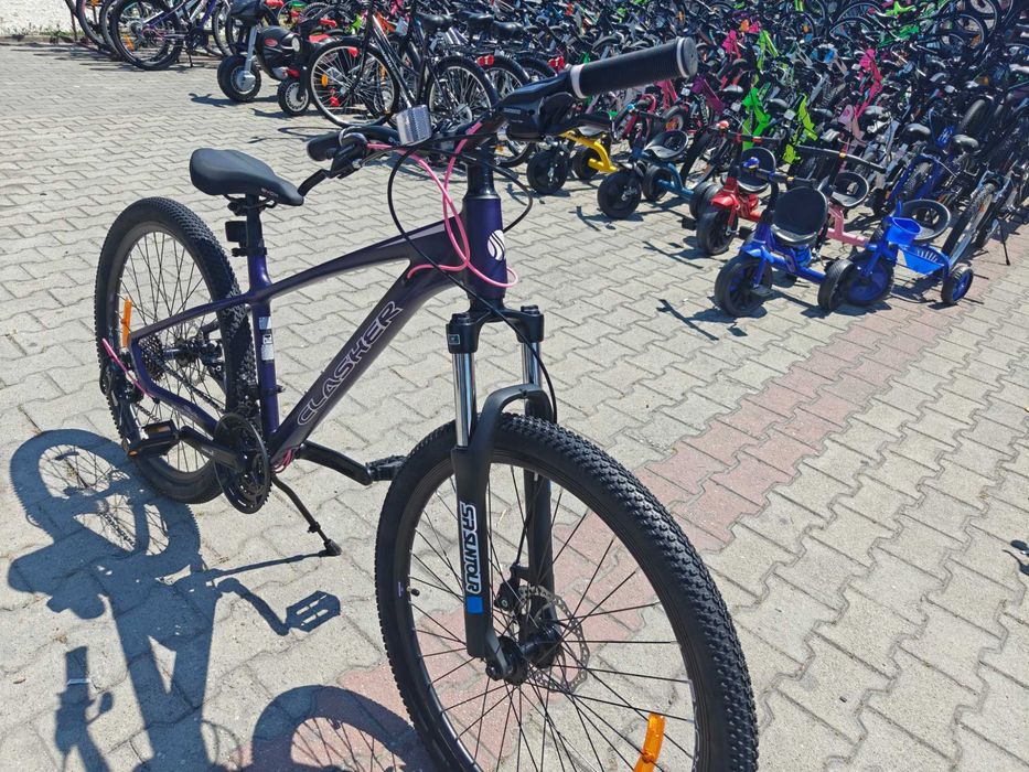 X Алуминиев велосипед 26" CLASHER лилав