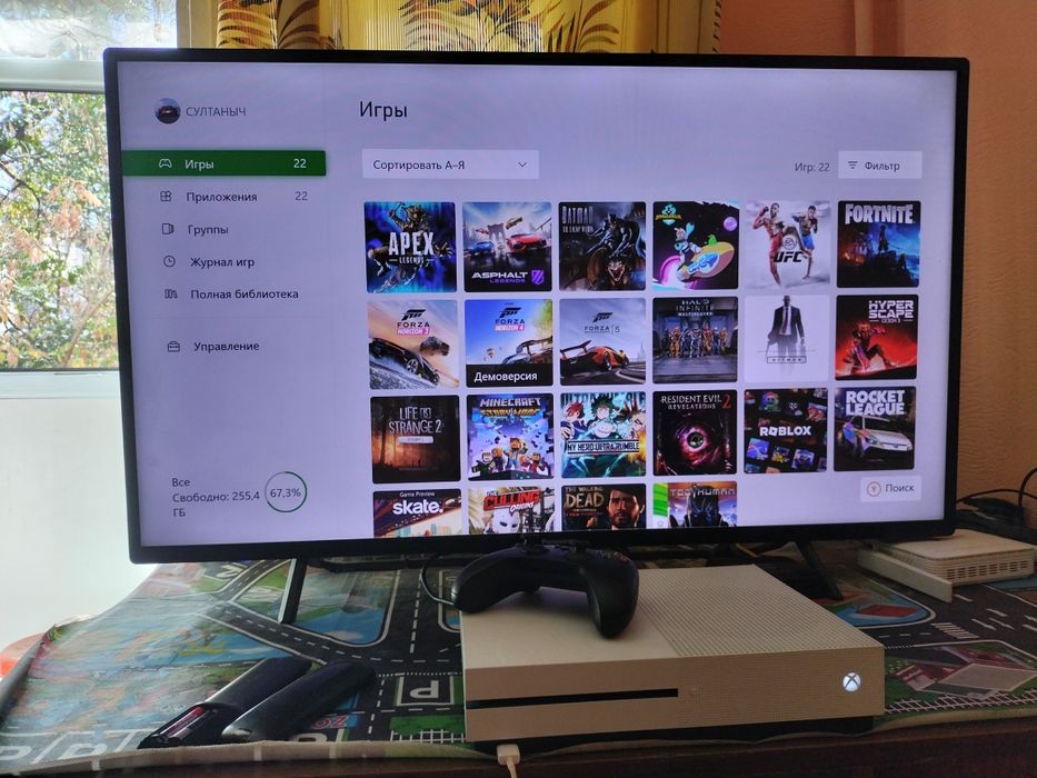 Xbox One память 1 терабайт