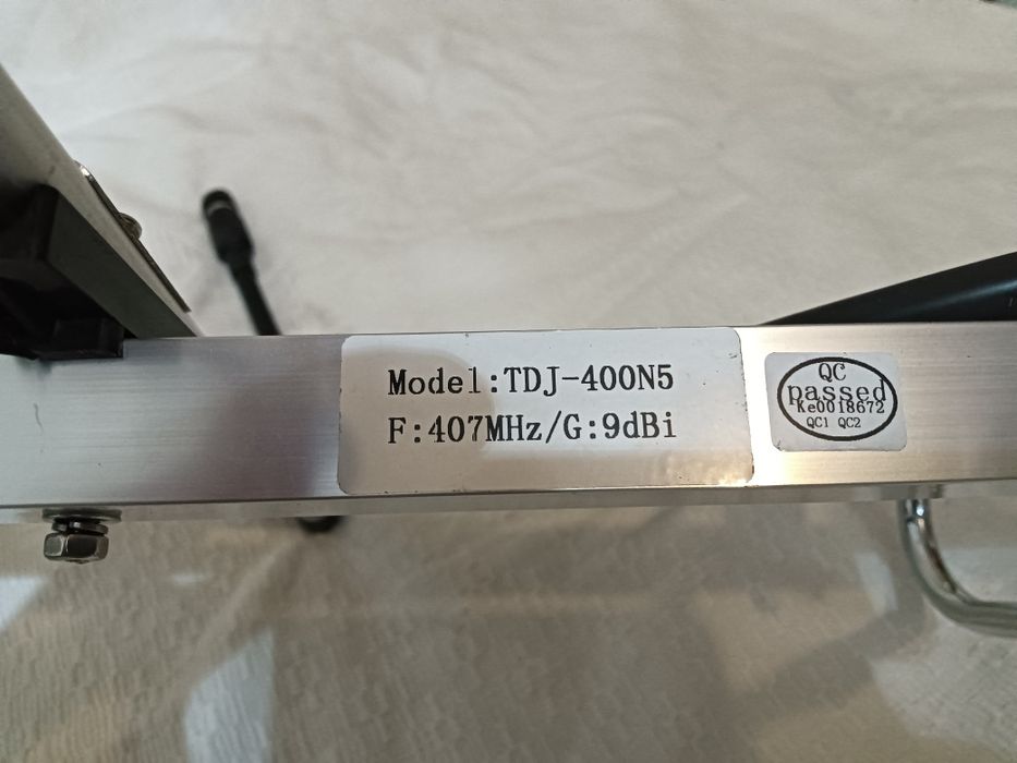 Антенна TDJ-400N5 407 МГц 9 dBi, 5 элементов