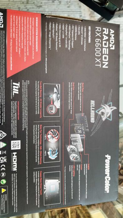 AMD Radeon RX 6600 XT PowerColor Hellhound 8GB – 155 €
