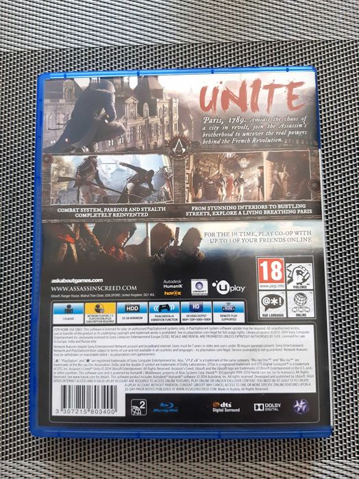 Assassins Creed Unity PS4/PS5