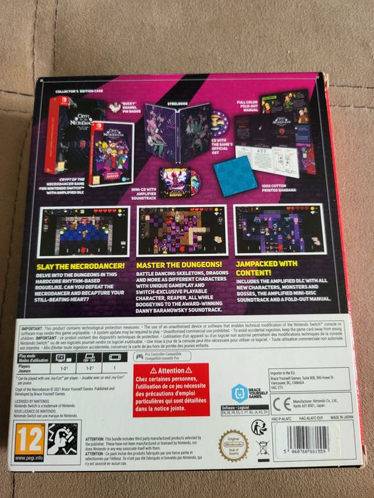 Crypt of the Necrodancer Collector Edition Nintendo Switch