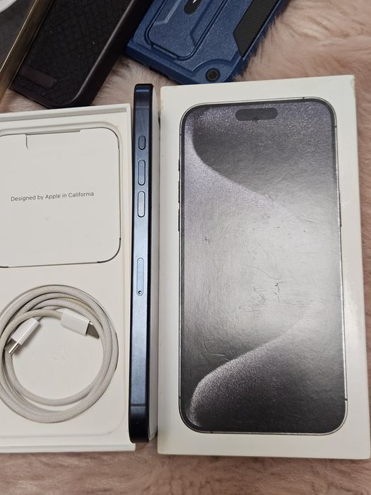Iphone 15 pro max Blue Titanium 256GB stare excelenta