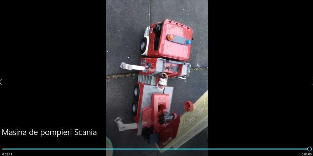 camion Scania de pompieri