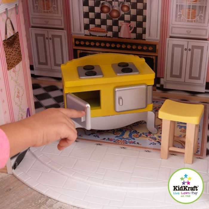 Casuta de papusi Magnolia KidKraft cu sunete si lumini