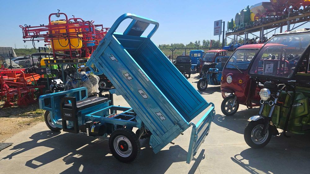 Tricicleta Thor MAGNUM-3 noua electrica cu bena Agramix 1200W