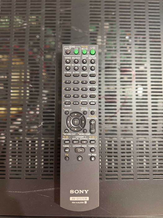 Receiver SONY STR-DA1200 ES negru, HDMI, telecomanda, perfect functional, cu test video!