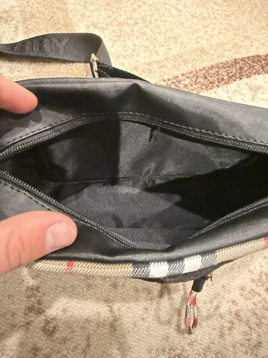 Мъжка чанта с колан