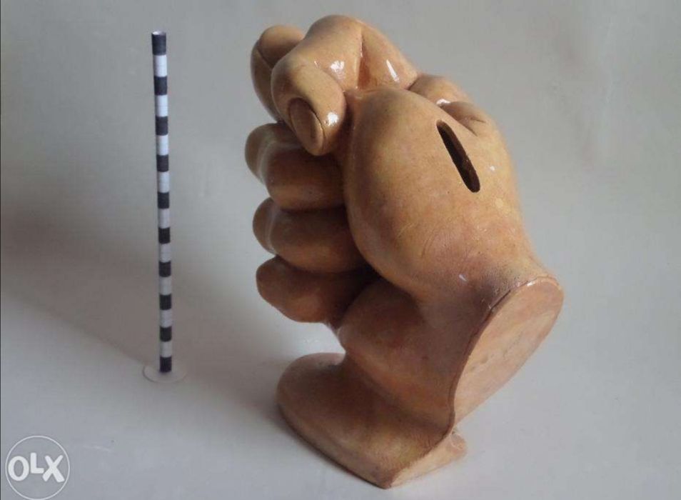 Дуля. Фига. Кукишь. В виде копилки. Копилка.